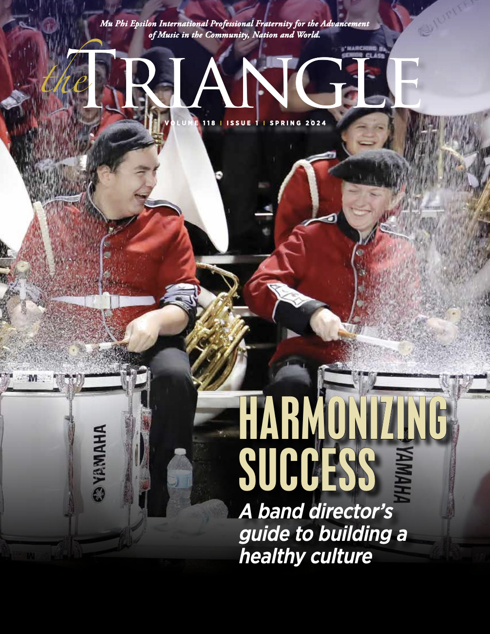 Cover for the Spring '24 issue of The Triangle.
